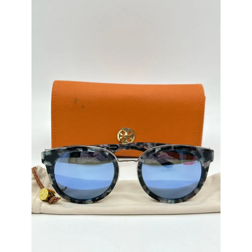 TORY BURCH Black & Blue Sunglasses